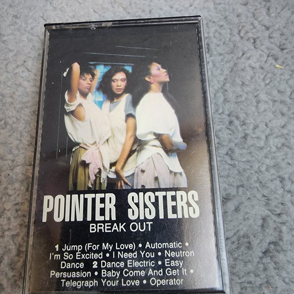 Pointer Sisters Break Out Cassette 1983 Planet Records